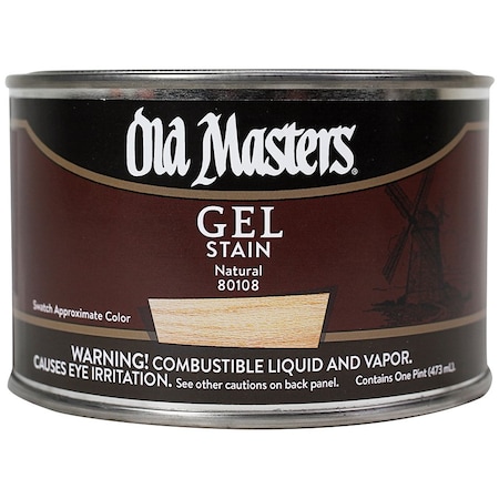Old Masters 1 Pt Natural Oil-Based Gel Stain 80108